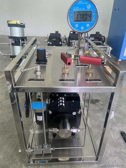 水壓測試機含壓力記錄儀器實物圖設計解析